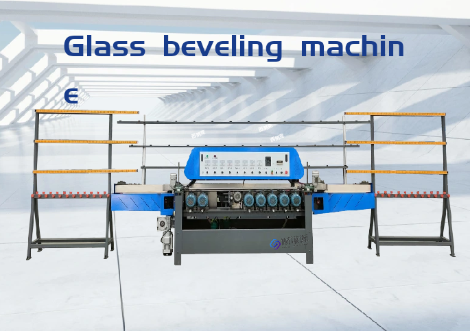 Glass beveling machine